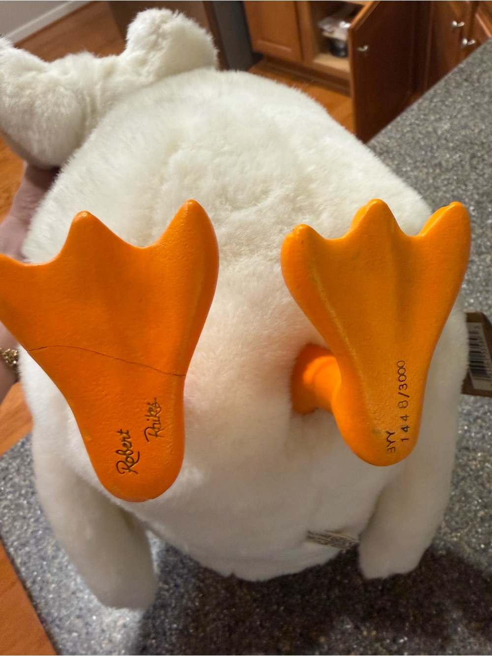Vintage 1995 Robert Raikes Daffodil & Danny goose & bear plush collectible w/ ta - Picture 11 of 11